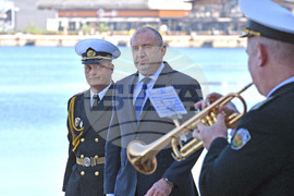 Варна - Церемония по посрещането НИК 421 „Св. св. Кирил и Методий“