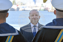 Варна - Церемония по посрещането НИК 421 „Св. св. Кирил и Методий“