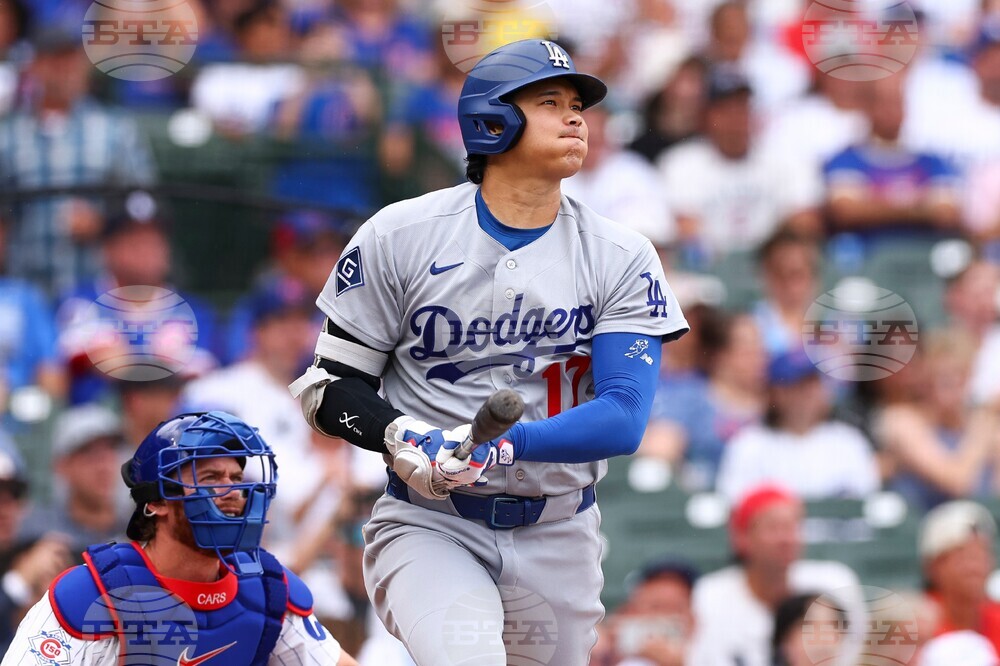 Dodgers Cubs Baseball