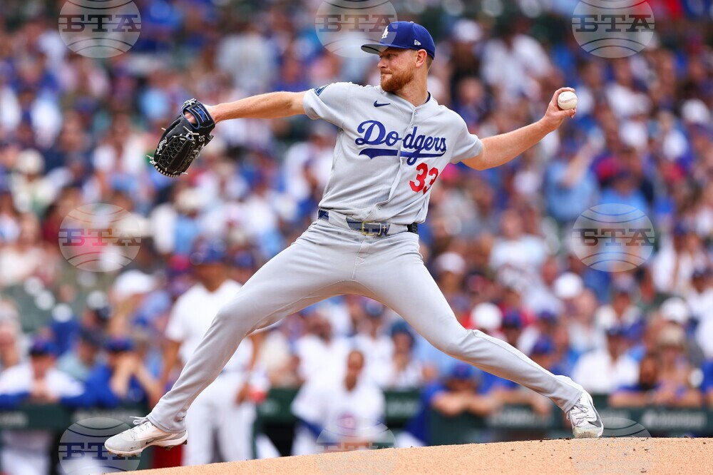Dodgers Cubs Baseball
