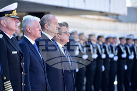 Варна - Церемония по посрещането НИК 421 „Св. св. Кирил и Методий“