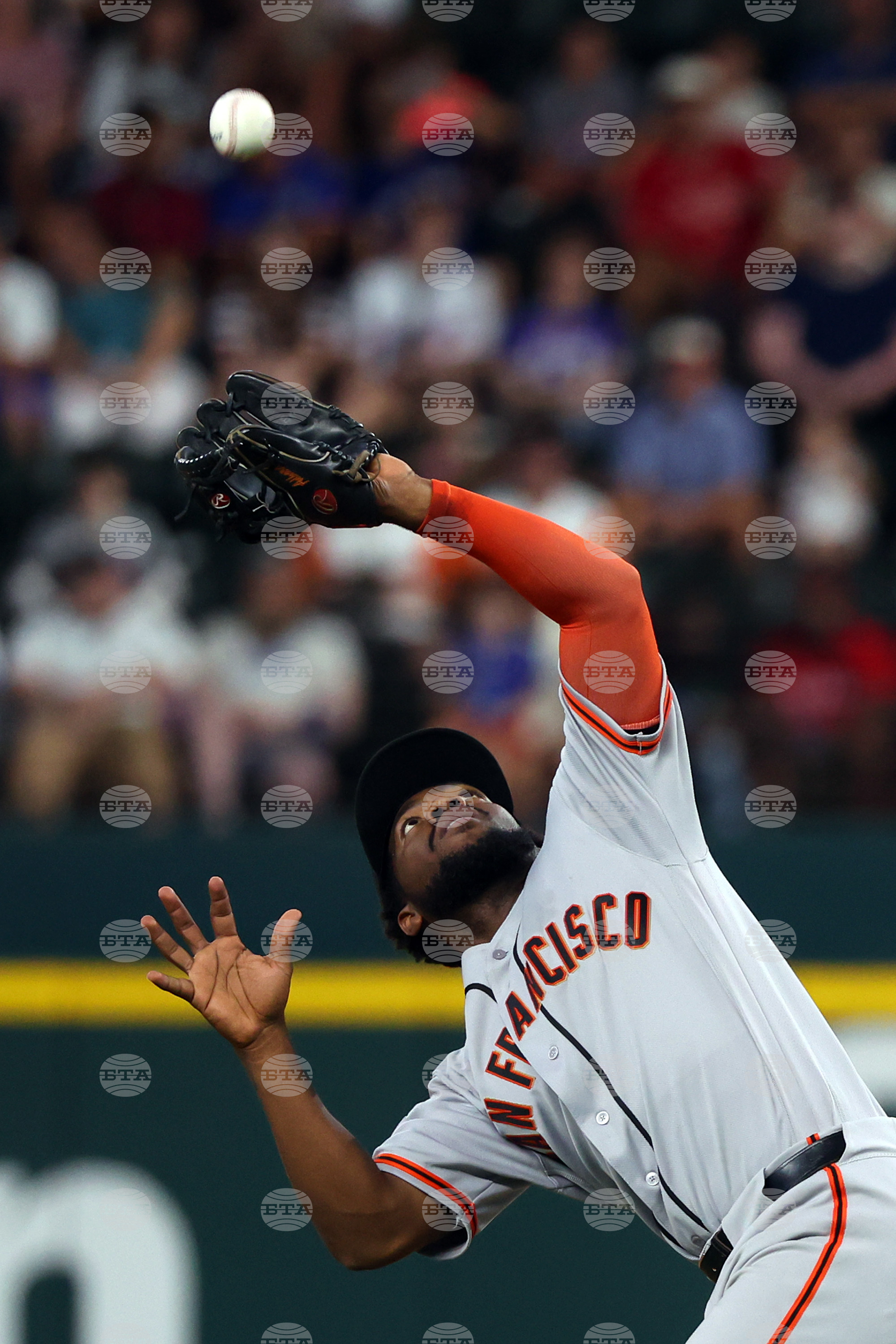 Giants Rangers Baseball