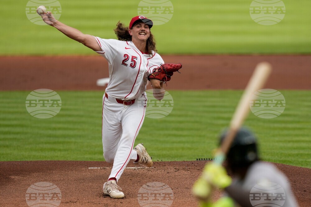 Athletics Reds Baseball
