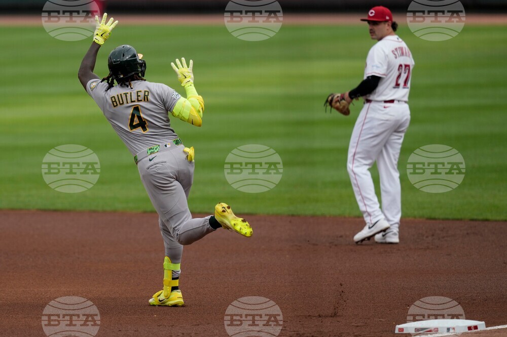 Athletics Reds Baseball