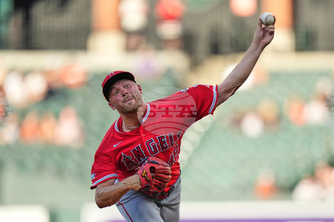 Angels Orioles Baseball