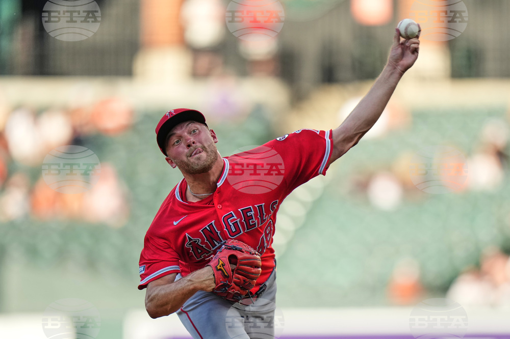 Angels Orioles Baseball