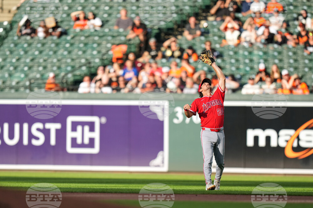 Angels Orioles Baseball