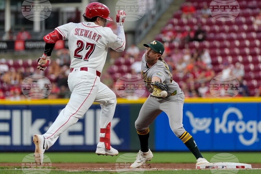 Athletics Reds Baseball