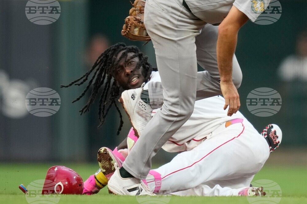 Athletics Reds Baseball