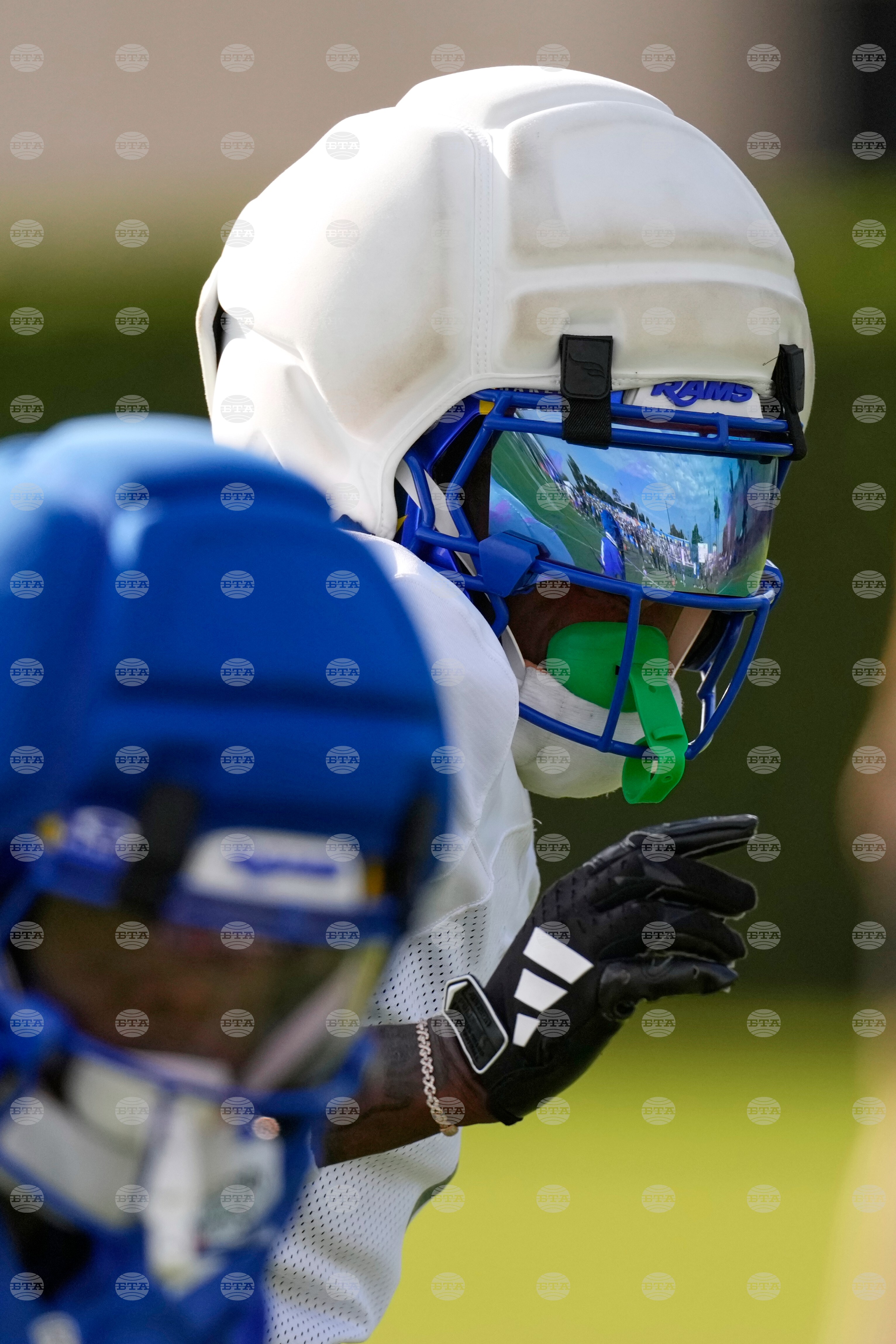 Rams Camp Football