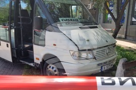 Кърджали  - пътнически микробус - инцидент