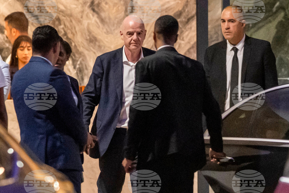 APTOPIX Morocco FIFA Infantino Soccer