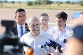 Село Доброславци - Румен Радев - летище - посещение