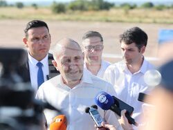 Село Доброславци - Румен Радев - летище - посещение