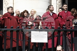 Съдебна палата - протест