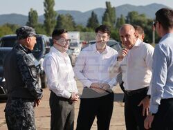 Село Доброславци - Румен Радев - летище - посещение