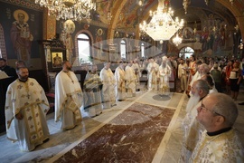 Преображение Господне - патриарх Даниил - литургия