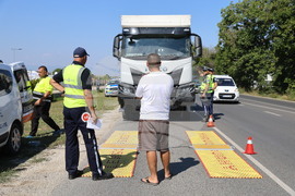 Село Златитрап - Засилен контрол над тежкотоварния трафик
