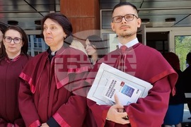 Перник - Прокурори, служители и следователи - протест