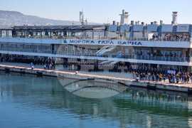 Варна - Церемония по посрещането НИК 421 „Св. св. Кирил и Методий“