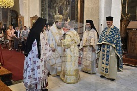 Видин - митрополит Пахомий - Преображение Господне - литургия