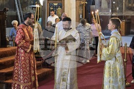 Видин - митрополит Пахомий - Преображение Господне - литургия