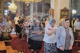 Видин - митрополит Пахомий - Преображение Господне - литургия
