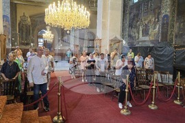 Видин - митрополит Пахомий - Преображение Господне - литургия