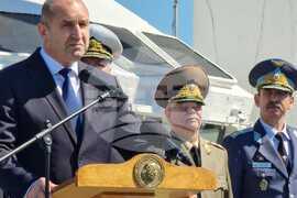 Варна - Церемония по посрещането НИК 421 „Св. св. Кирил и Методий“