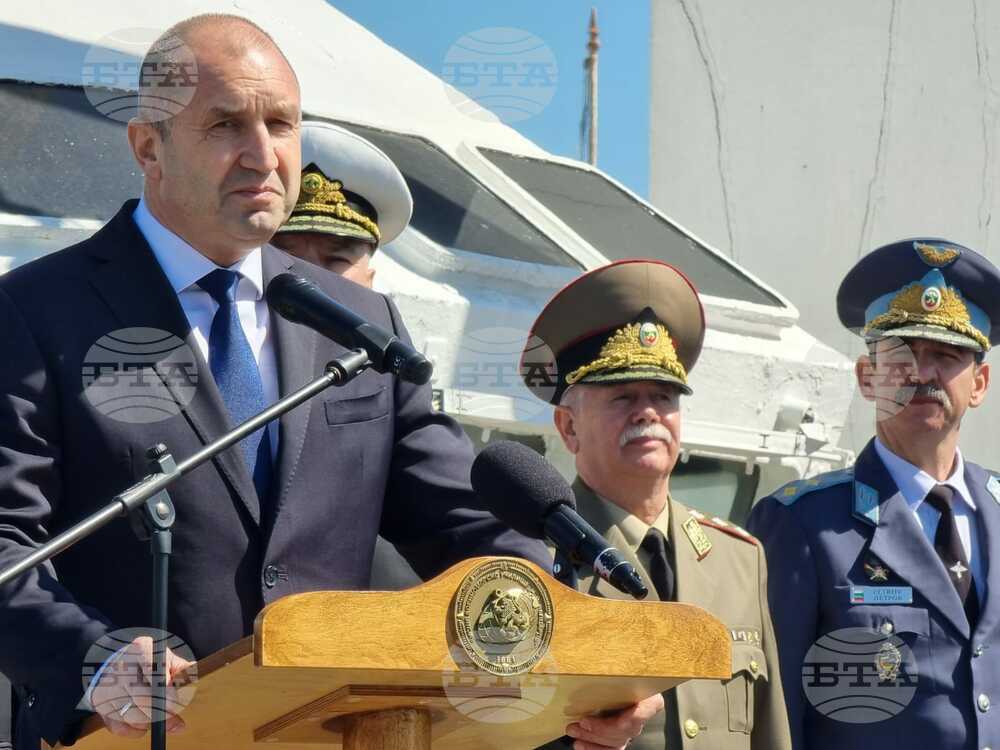 Варна - Церемония по посрещането НИК 421 „Св. св. Кирил и Методий“