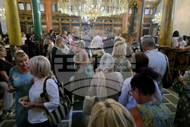 Гоце Делчев - Хавайска мироточива Иверска икона на Пресвета Богородица - посрещане