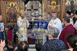 Гоце Делчев - Хавайска мироточива Иверска икона на Пресвета Богородица - посрещане