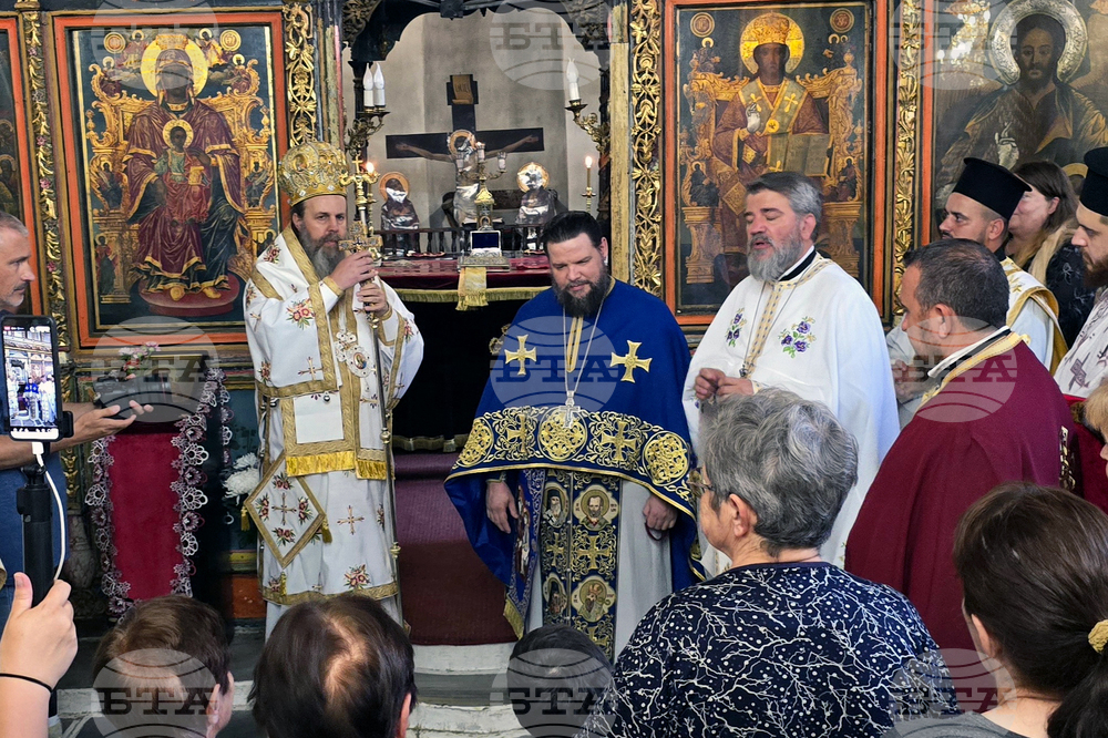 Гоце Делчев - Хавайска мироточива Иверска икона на Пресвета Богородица - посрещане