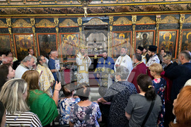 Гоце Делчев - Хавайска мироточива Иверска икона на Пресвета Богородица - посрещане