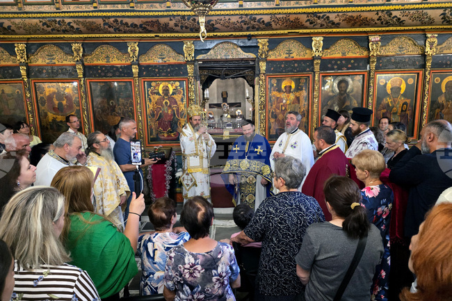 Гоце Делчев - Хавайска мироточива Иверска икона на Пресвета Богородица - посрещане