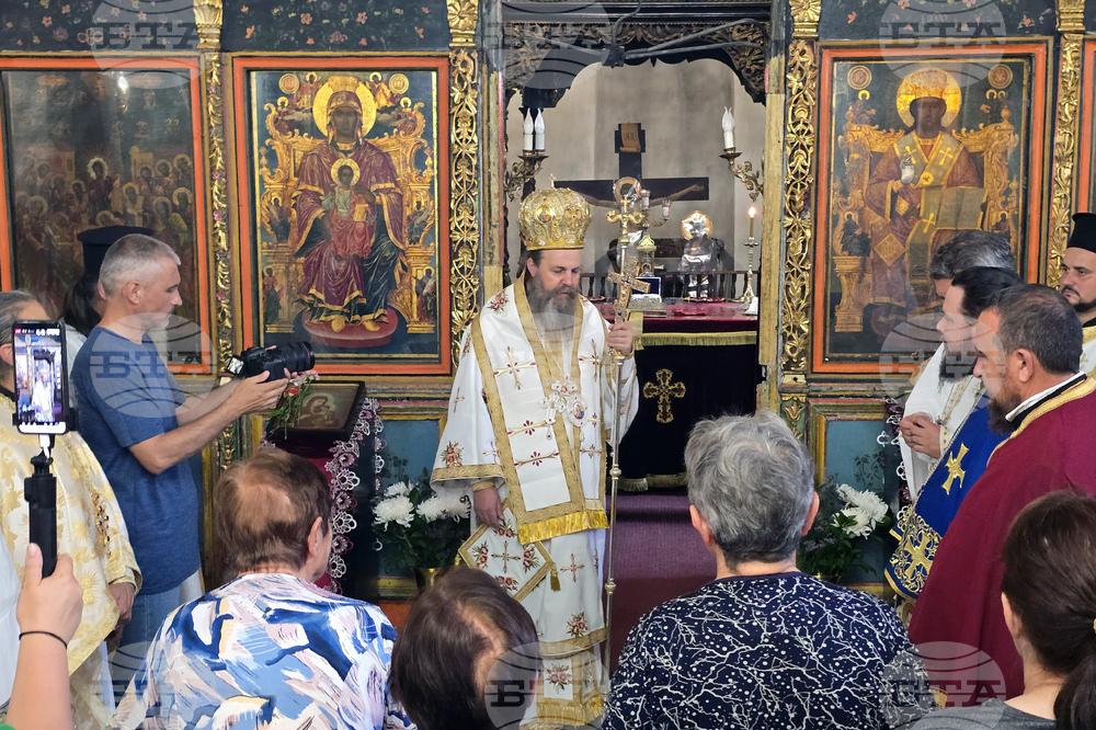 Гоце Делчев - Хавайска мироточива Иверска икона на Пресвета Богородица - посрещане