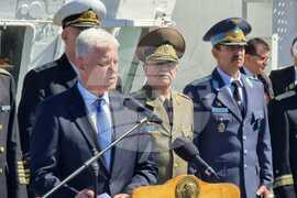 Варна - Церемония по посрещането НИК 421 „Св. св. Кирил и Методий“