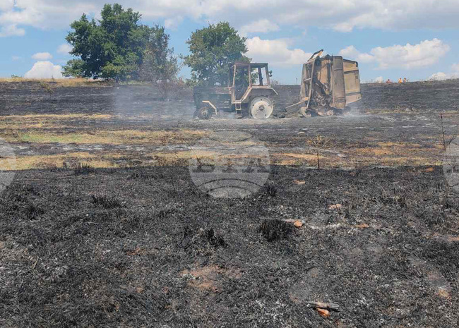Пожарната в Хасково издаде предупреждение за екстремен риск от пожари от днес до понеделник