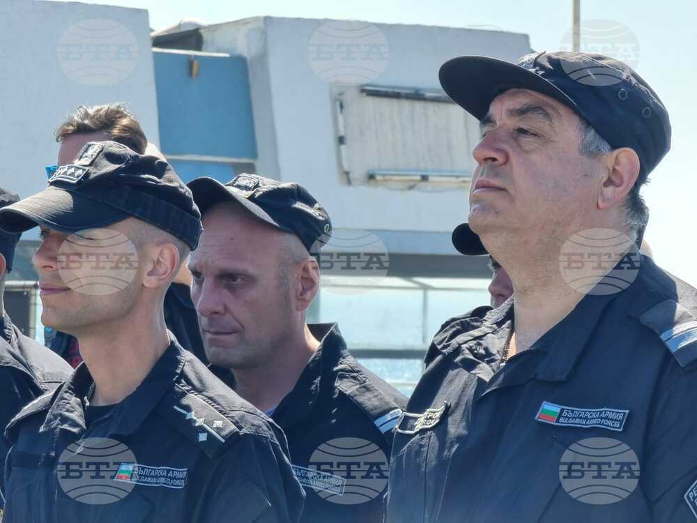 Варна - Церемония по посрещането НИК 421 „Св. св. Кирил и Методий“