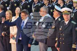 Варна - Церемония по посрещането НИК 421 „Св. св. Кирил и Методий“