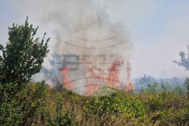 Пазарджик - АМ „Тракия“ - пожар