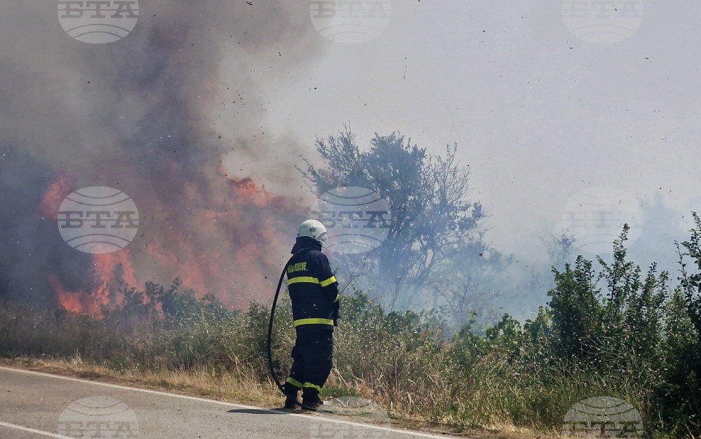 Fire on Trakia Motorway Brought Under Control