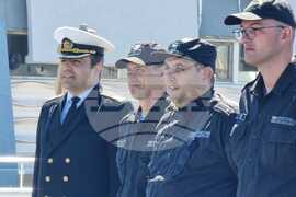 Варна - Церемония по посрещането НИК 421 „Св. св. Кирил и Методий“