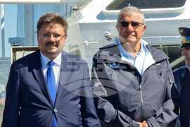 Варна - Церемония по посрещането НИК 421 „Св. св. Кирил и Методий“