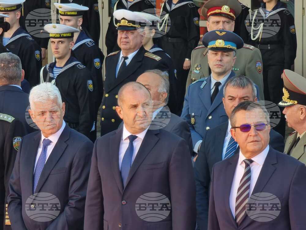 Варна - Церемония по посрещането НИК 421 „Св. св. Кирил и Методий“