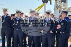 Варна - Церемония по посрещането НИК 421 „Св. св. Кирил и Методий“