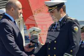 Варна - Церемония по посрещането НИК 421 „Св. св. Кирил и Методий“