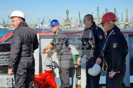 Варна - Церемония по посрещането НИК 421 „Св. св. Кирил и Методий“