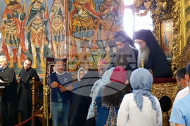 Рилски манастир - Преображение Господне - литургия