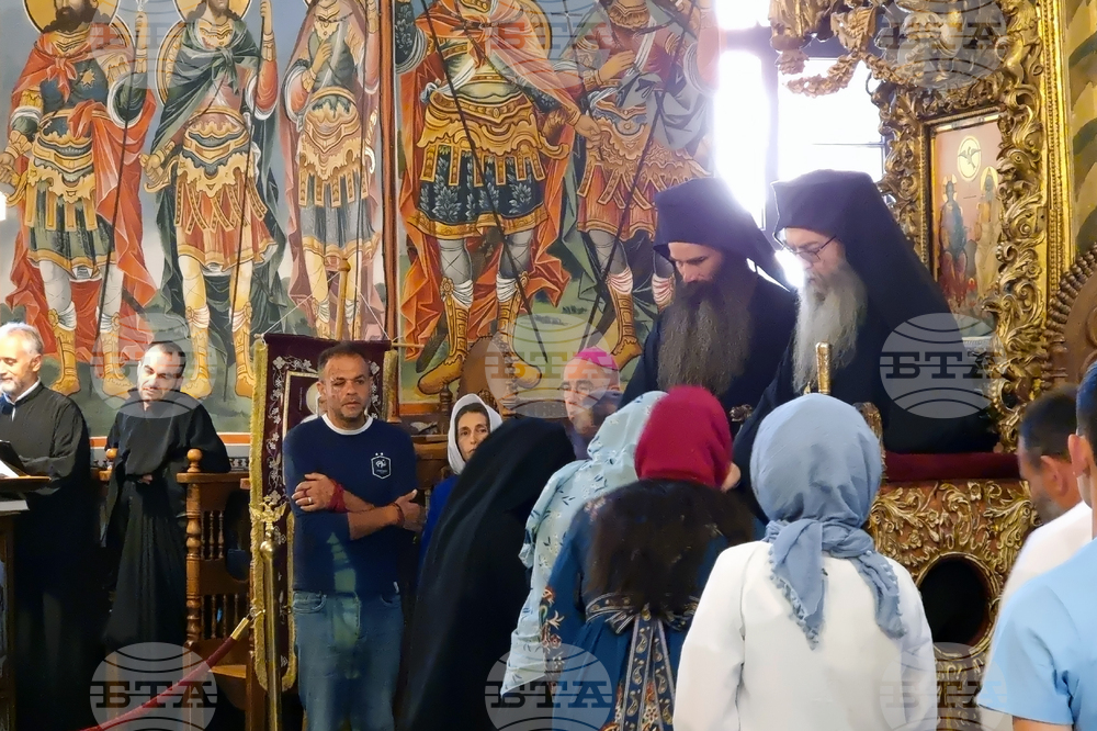 Рилски манастир - Преображение Господне - литургия